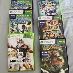 Xbox360 Game Bundle.  6 Xbox360  Games For One Low Price - Bundle - NFL, MLB